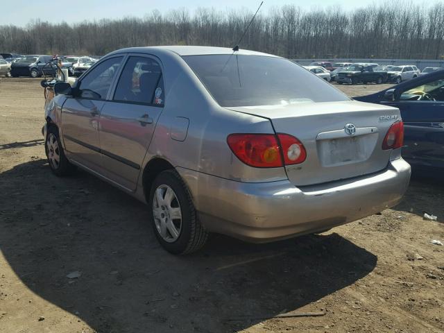 2T1BR32E63C010020 - 2003 TOYOTA COROLLA CE GOLD photo 3