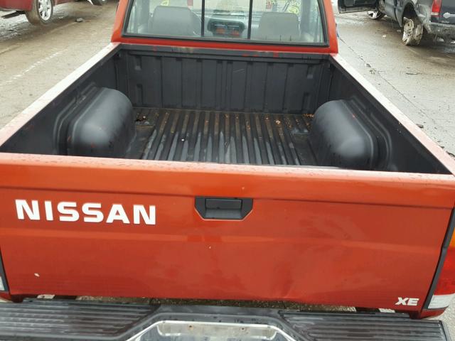 1N6SD11SXVC415493 - 1997 NISSAN TRUCK BASE ORANGE photo 6