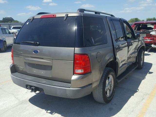 1FMDU73K13ZB40808 - 2003 FORD EXPLORER X BROWN photo 4