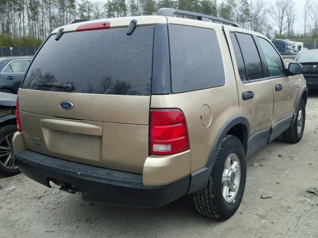 1FMZU73K43UC35639 - 2003 FORD EXPLORER X GOLD photo 4