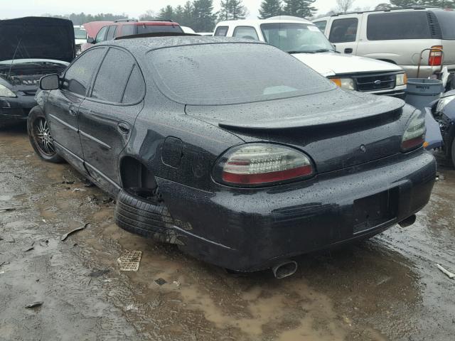 1G2WP52K1WF216242 - 1998 PONTIAC GRAND PRIX BLACK photo 3