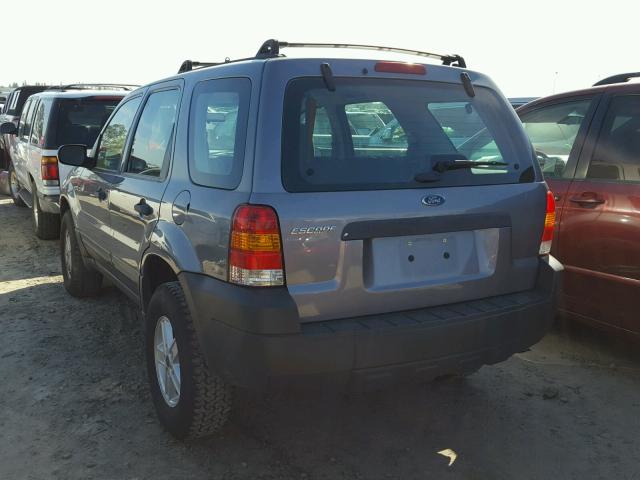 1FMYU02Z97KB19372 - 2007 FORD ESCAPE XLS GRAY photo 3