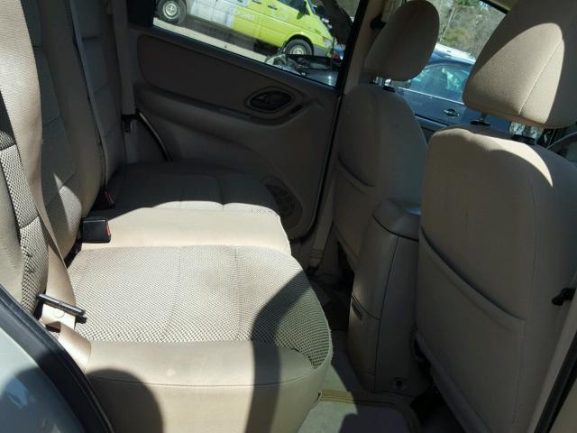 1FMYU03195DA13675 - 2005 FORD ESCAPE XLT BEIGE photo 6