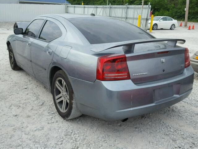 2B3KA53HX6H234401 - 2006 DODGE CHARGER R/ GRAY photo 3