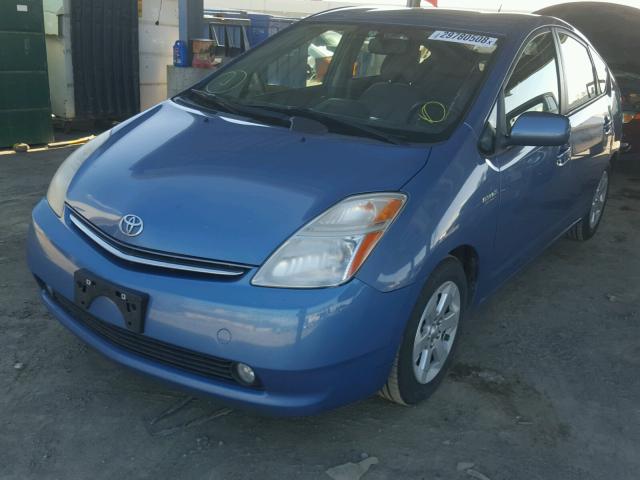 JTDKB20U487762591 - 2008 TOYOTA PRIUS BLUE photo 2