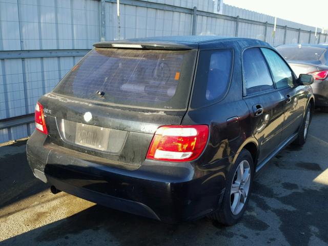 JF4GG61665H050788 - 2005 SAAB 9-2 LINEAR BLACK photo 4