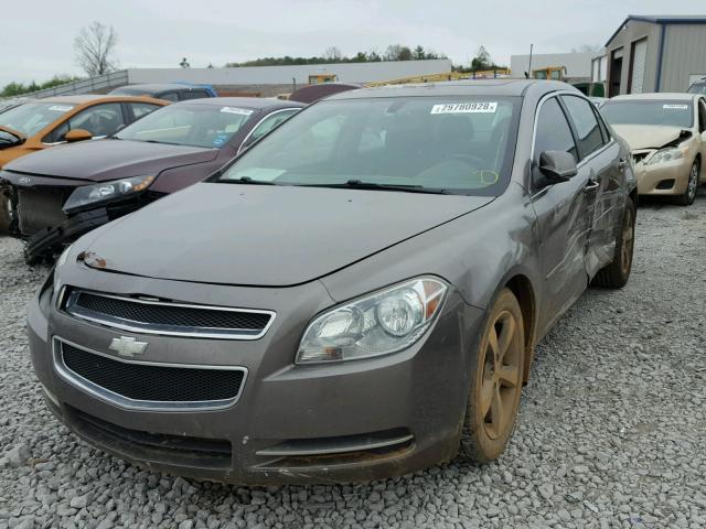 1G1ZC5E1XBF282010 - 2011 CHEVROLET MALIBU 1LT ნაცრისფერი ფოტო 2