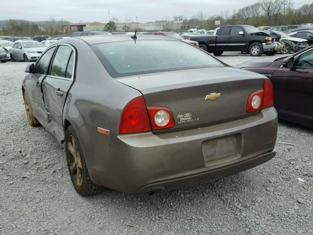 1G1ZC5E1XBF282010 - 2011 CHEVROLET MALIBU 1LT ნაცრისფერი ფოტო 3