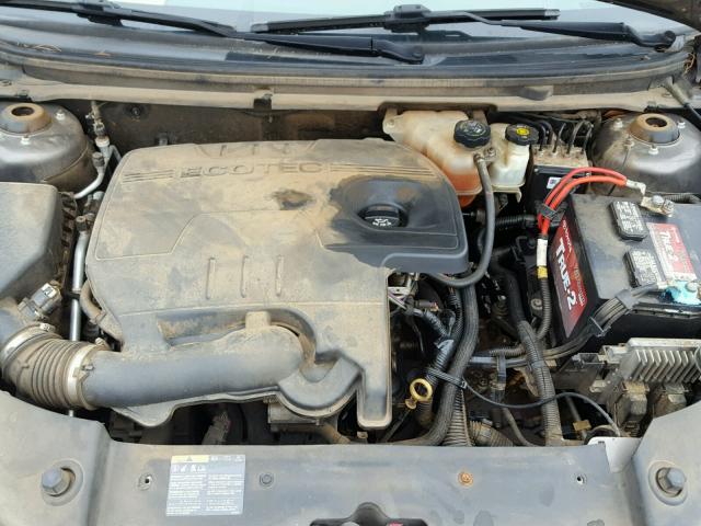 1G1ZC5E1XBF282010 - 2011 CHEVROLET MALIBU 1LT ნაცრისფერი ფოტო 7