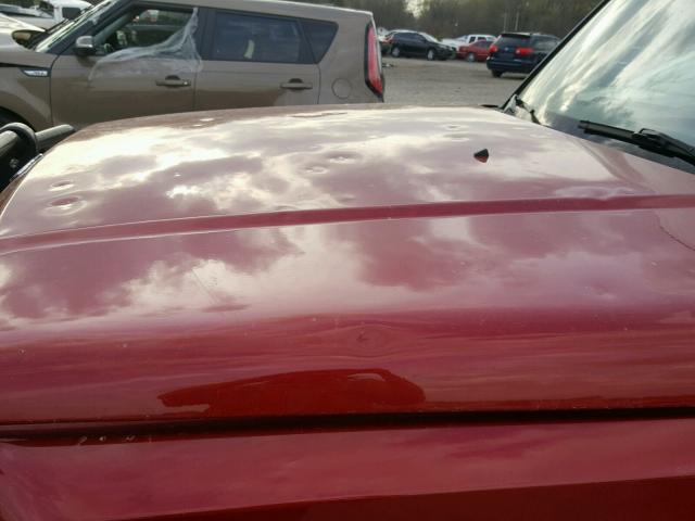 1J8HG48N86C104273 - 2006 JEEP COMMANDER RED photo 9