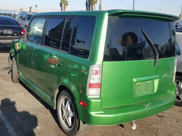 JTLKT324364076173 - 2006 TOYOTA SCION XB 绿色 照片 3