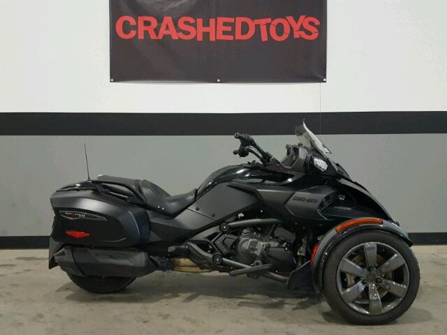 2BXREDD24GV000361 - 2016 CAN-AM SPYDER ROA BLACK photo 1