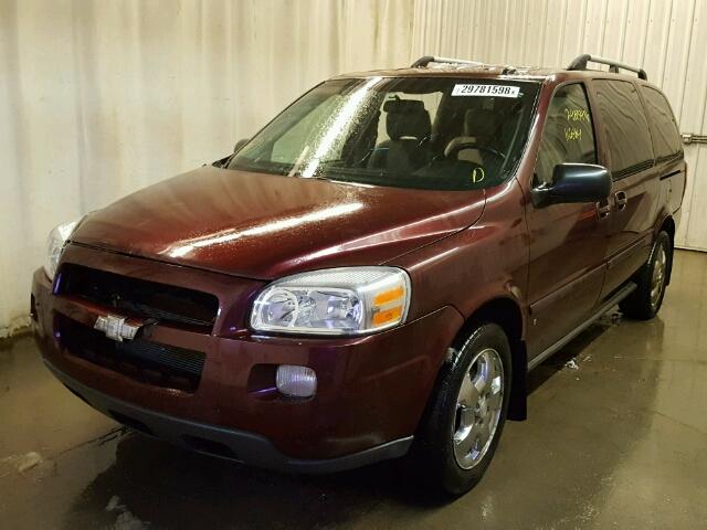 1GNDV33W58D198686 - 2008 CHEVROLET UPLANDER L 栗色 照片 2