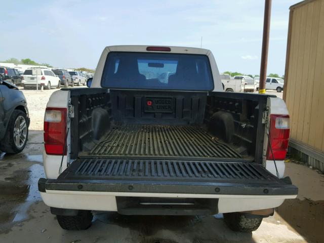 1FTYR10U74PA75986 - 2004 FORD RANGER WHITE photo 6