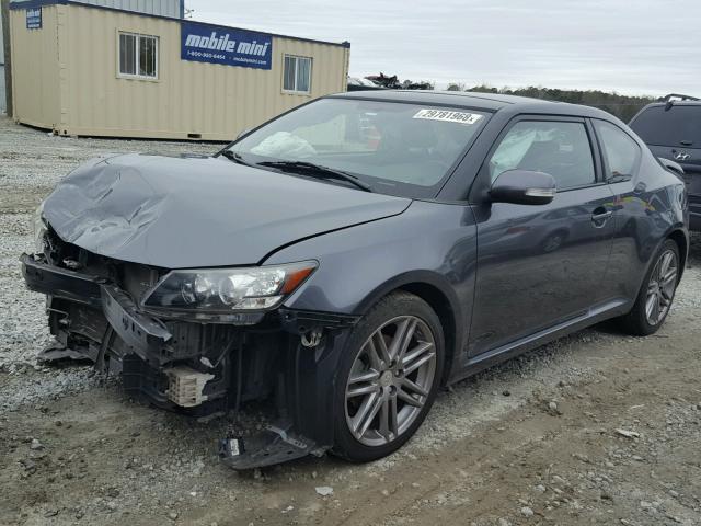 JTKJF5C7XB3007296 - 2011 TOYOTA SCION TC 灰色 照片 2
