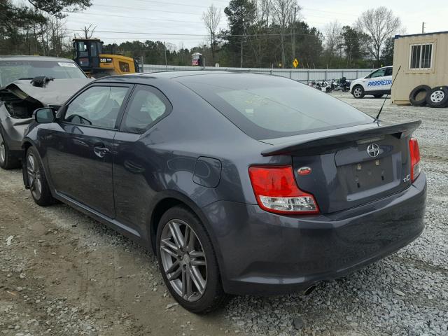 JTKJF5C7XB3007296 - 2011 TOYOTA SCION TC 灰色 照片 3