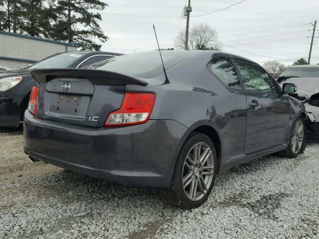 JTKJF5C7XB3007296 - 2011 TOYOTA SCION TC 灰色 照片 4