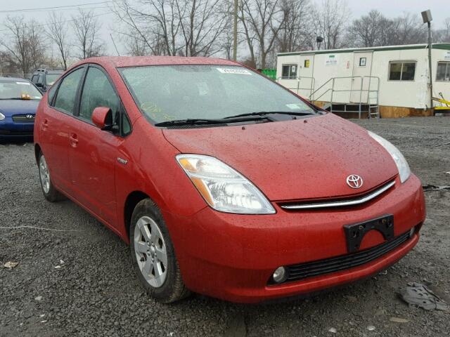 JTDKB20U493514253 - 2009 TOYOTA PRIUS RED photo 1