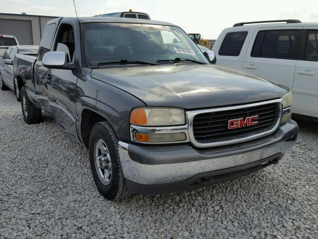 2GTEC19V321183449 - 2002 GMC NEW SIERRA GRAY photo 1