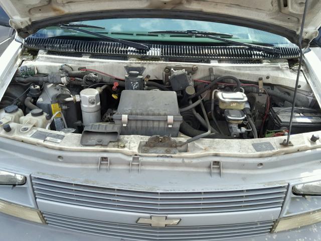 1GCDM19W4SB168850 - 1995 CHEVROLET ASTRO WHITE photo 7