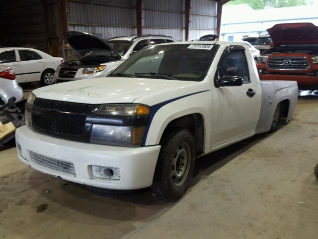 1GTCS148358193962 - 2005 GMC CANYON WHITE photo 2