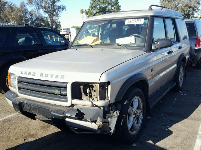 SALTY154XYA239593 - 2000 LAND ROVER DISCOVERY SILVER photo 2