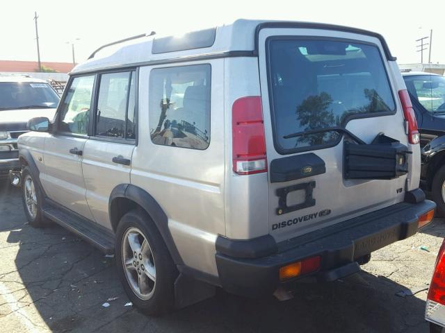 SALTY154XYA239593 - 2000 LAND ROVER DISCOVERY SILVER photo 3
