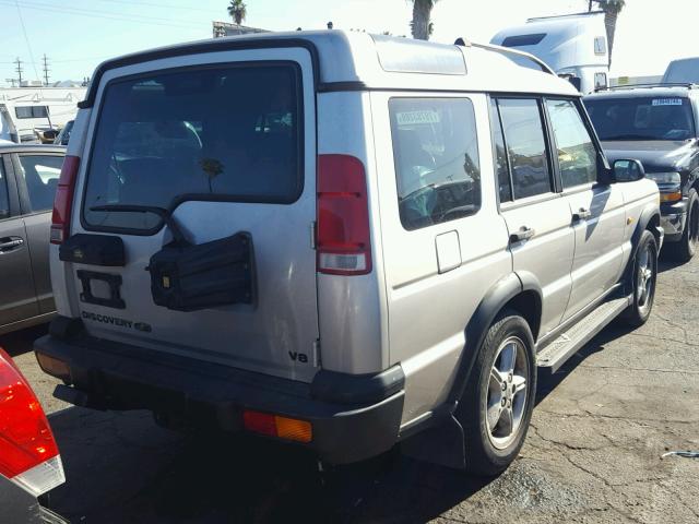 SALTY154XYA239593 - 2000 LAND ROVER DISCOVERY SILVER photo 4