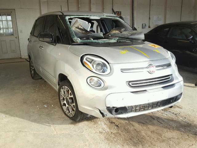 ZFBCFAAH7EZ013033 - 2014 FIAT 500L POP SILVER photo 1