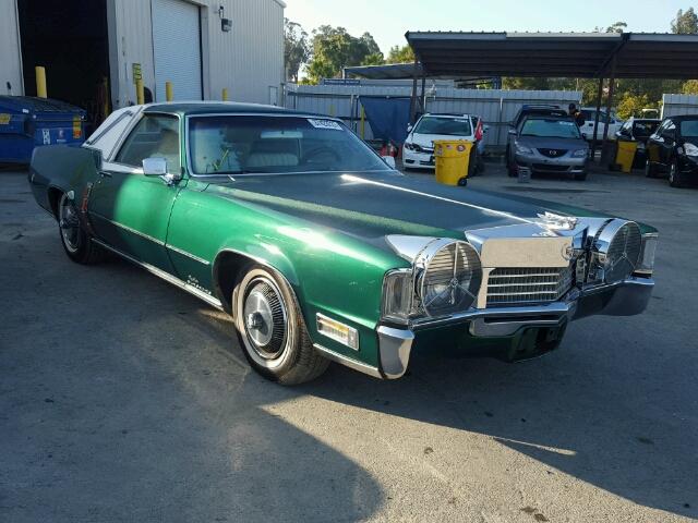 H0138524 - 1970 CADILLAC EL DORADO GREEN photo 1