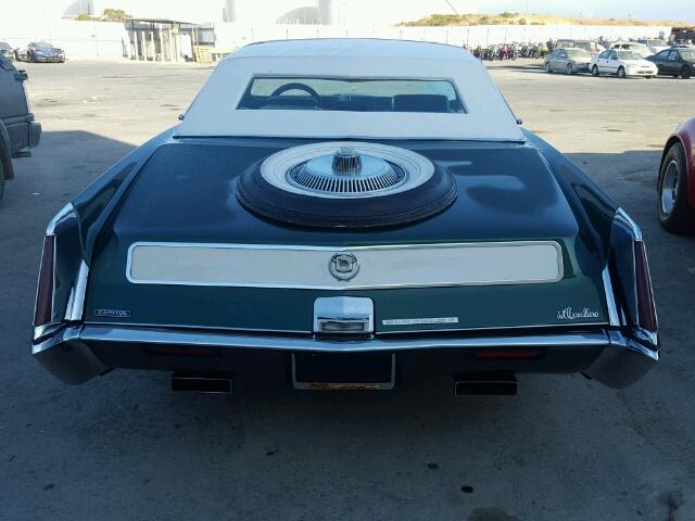 H0138524 - 1970 CADILLAC EL DORADO GREEN photo 10