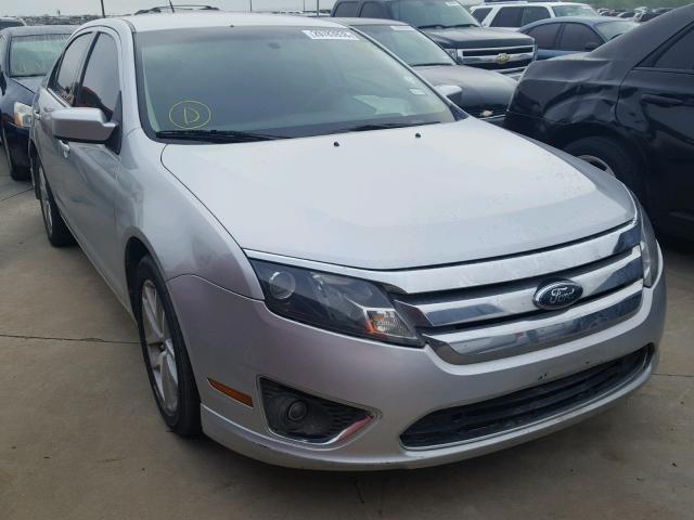 3FAHP0JA7AR213864 - 2010 FORD FUSION SEL SILVER photo 1