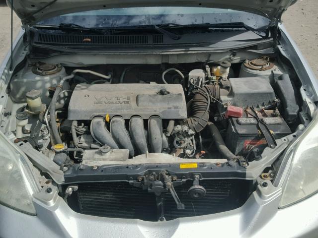 2T1KR32E34C226375 - 2004 TOYOTA COROLLA MA SILVER photo 7