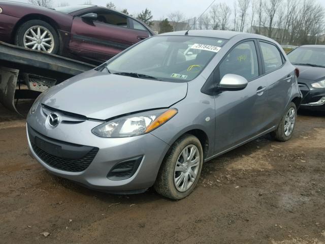 JM1DE1KZ6E0178460 - 2014 MAZDA MAZDA2 SPO 灰色 照片 2