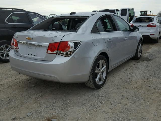 1G1PF5SB9G7118762 - 2016 CHEVROLET CRUZE LIMI SILVER photo 4