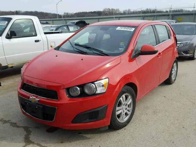 1G1JD6SB5D4102489 - 2013 CHEVROLET SONIC LT ORANGE photo 2