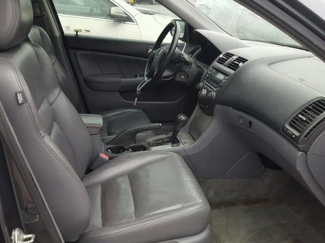 1HGCM665X5A014398 - 2005 HONDA ACCORD EX CHARCOAL photo 5