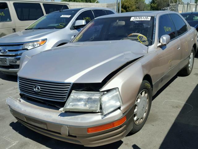 JT8BH22FXT0065164 - 1996 LEXUS LS 400 GOLD photo 2