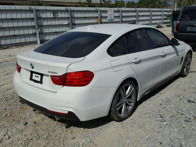 WBA4B1C59GG243023 - 2016 BMW 435 I WHITE photo 4