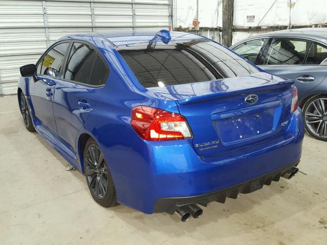 JF1VA1A68J9811429 - 2018 SUBARU WRX BLUE photo 3