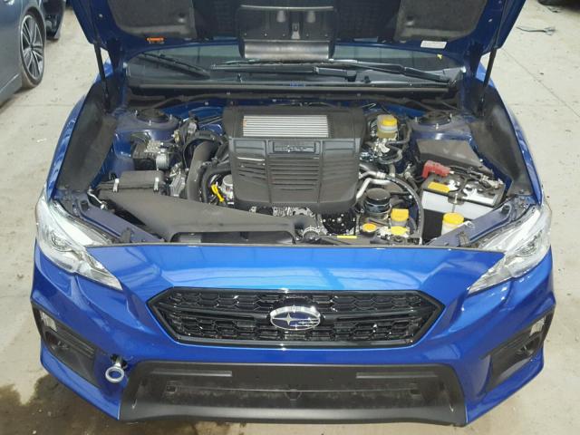 JF1VA1A68J9811429 - 2018 SUBARU WRX BLUE photo 7