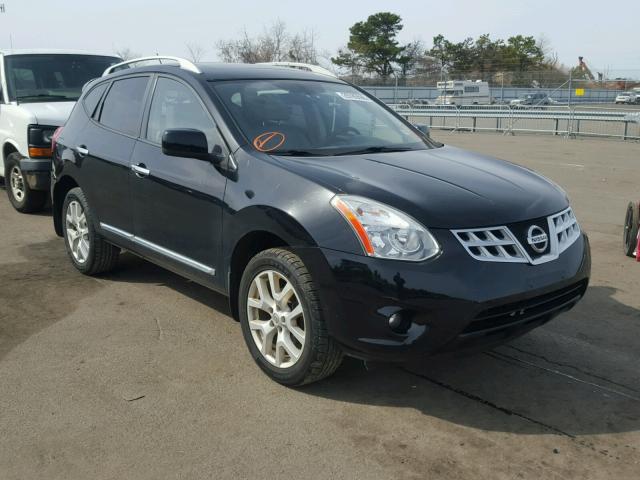 JN8AS5MV3BW682815 - 2011 NISSAN ROGUE S BLACK photo 1