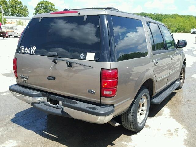 1FMRU15L52LA04563 - 2002 FORD EXPEDITION TAN photo 4