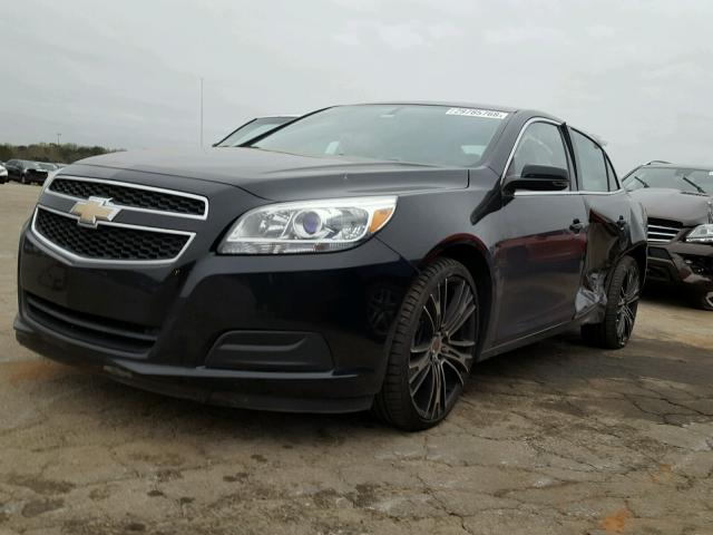 1G11C5SA9DU130185 - 2013 CHEVROLET MALIBU 1LT 黑色 照片 2