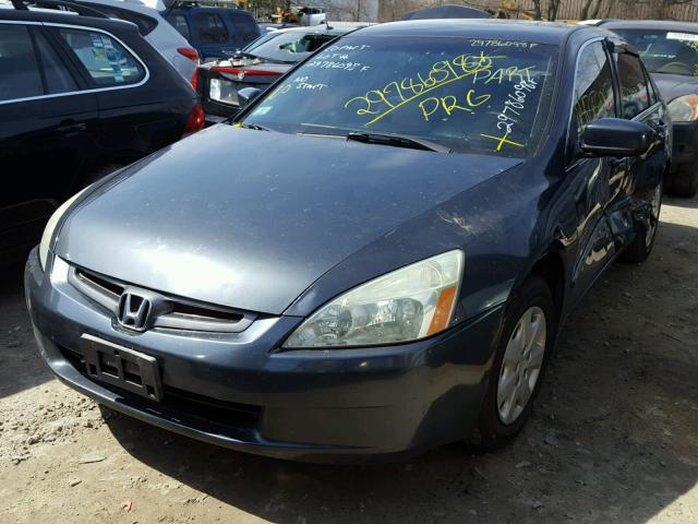 1HGCM56344A075883 - 2004 HONDA ACCORD LX GRAY photo 2