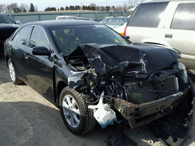 4T4BF3EK5BR106279 - 2011 TOYOTA CAMRY BASE BLACK photo 1