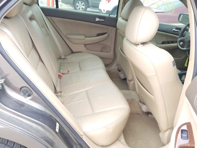 1HGCM665X7A006207 - 2007 HONDA ACCORD EX GOLD photo 6