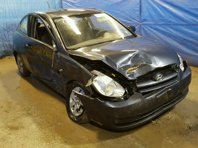 KMHCM36C29U134417 - 2009 HYUNDAI ACCENT GS GRAY photo 1