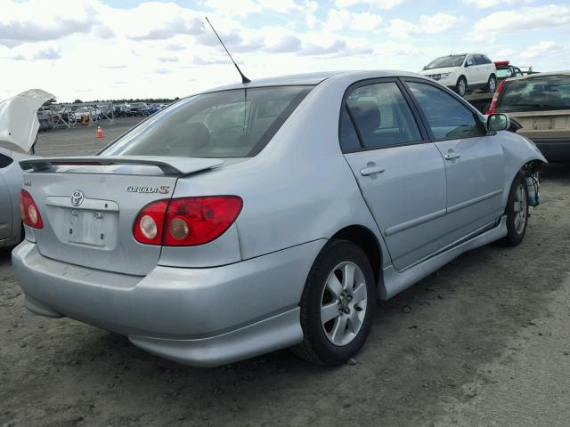 2T1BR32E26C707169 - 2006 TOYOTA COROLLA CE SILVER photo 4