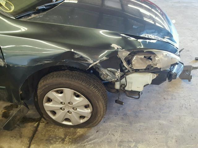 1HGCM55394A175401 - 2004 HONDA ACCORD LX GREEN photo 9